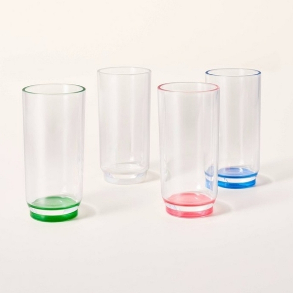 kate spade Colorful Glass Tumblers Set - Picture 1 of 4